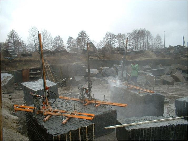 Pneumatic Rock Drill Machine