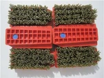 Bàn chải đánh bóng đá granite